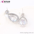 90969 xuping modeschmuck 2018 china trending produkte silber farbe bijuteria frauen zirkonia ohrringe